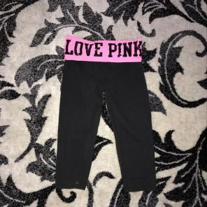 Victoria Secret Pink Crop Yoga Pants