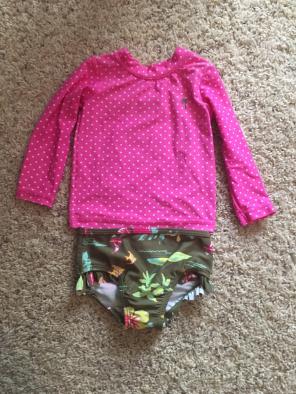 12 Month Rash Guard Swimsuit