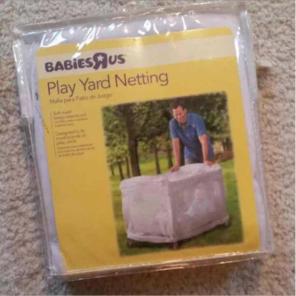 NWT Pack n Play Mesh Bug Repellent Cover
