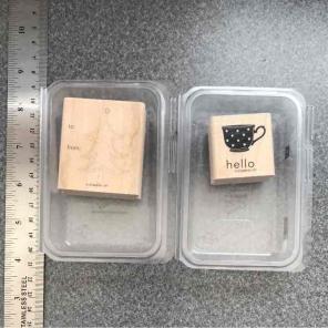 Stampin Up rubber stamps