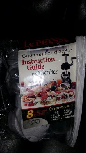 LePresse 8 in 1 Food Styler