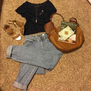 Vintage 90s high wasted jeans