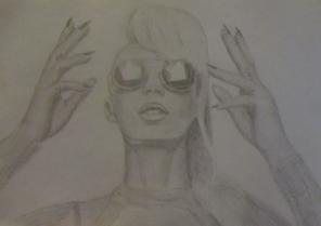 Iggy Azalea drawing