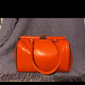 Women's Orange Handbag