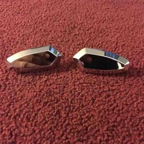 Yamaha R6 mirror block off base plates
