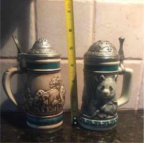 Avon endangered species steins