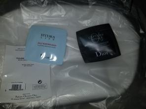 New Authentic Dior Cosmetic Bag White