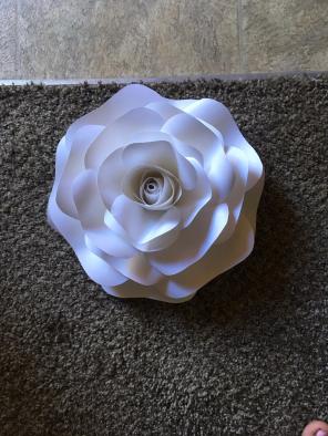 Paper rose