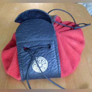 Beautiful leather handmade bag