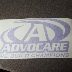 AdvoCare vinyl sticker