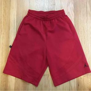 All Red Jordan Shorts