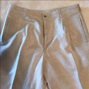 SAVANE Men's Linen Slacks