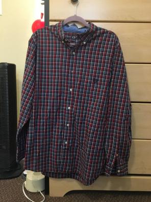 Men's Chaps Button Up, Easy Care
