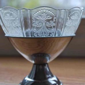 Vintage Ice Cream Glass Cup