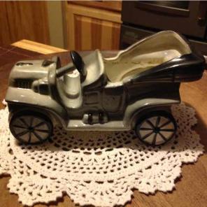 Vintage Ceramic Car Planter