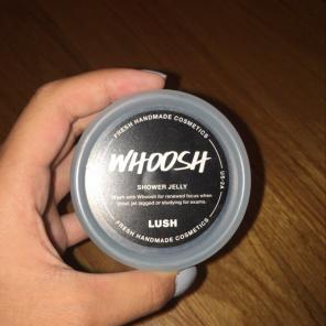 LUSH "whoosh" shower jelly (blue)