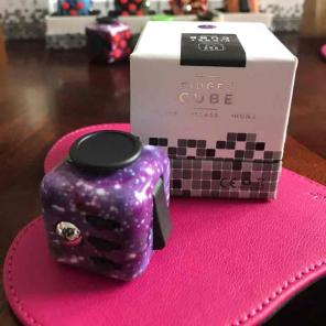 One Purple Cosmic Fidget Cube