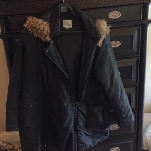 Maternity Coat With Removeable Panel!