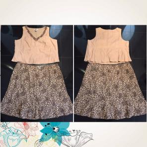 Paraphrase Two piece Skirt Set 24w