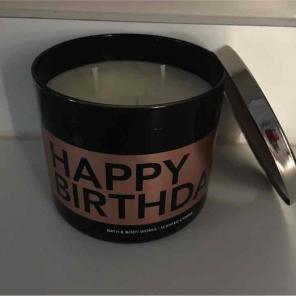 Bath & Body Works Happy Birthday 3 Wick