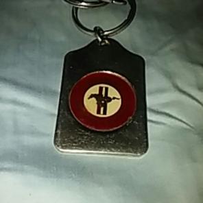 Vintage Ford Mustang KeyRing