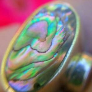 Beautiful abalone ring :)