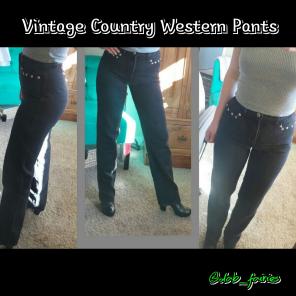 Vintage Country western pants