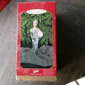 1999 Hallmark keepsake ornament barbie