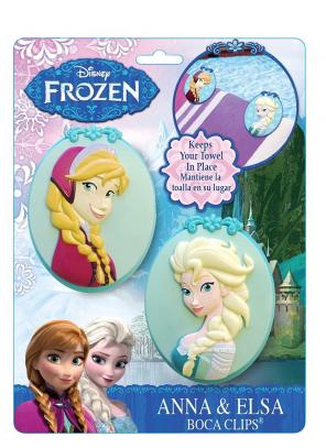 Frozen Elsa Anna Beach Bath Towel Clips