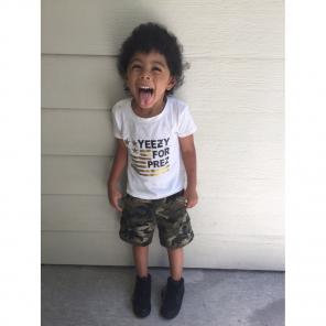 Yeezy For Prez Outfit Set With Shorts