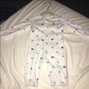 Worn Once Carters 3 month sleeper pjs