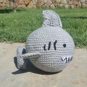 Ball shark. Crochet hand made
