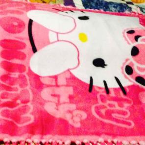 Hello Kitty fleece blanket NWOT