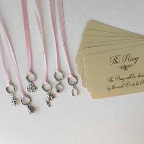 Blush Pink Wedding Cake Pulls