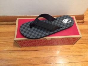 Vans Flip Flops Indio (checkers) B 13