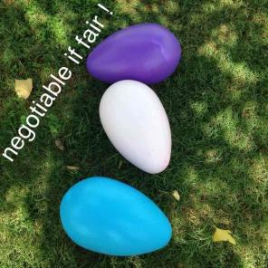 Enormous Easter eggs x3