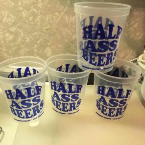 Plastic drinking cups