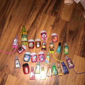 Bath And Body Works Hand Sanitizers