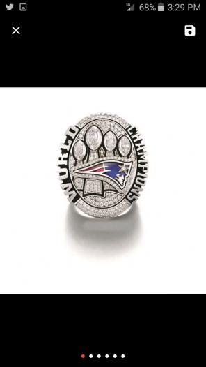 NFL Patriots SB 49 RING SIZE 11 (FANS)
