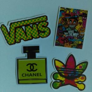Sneaker and Fashion Logo Stickers