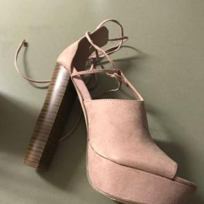 Salmon Heel Shoes