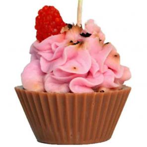 Sexy Chocolate Scented Cupcake Candle