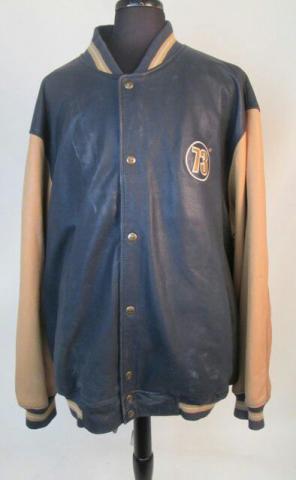 Timberland Leather Gear Varsity Jacket