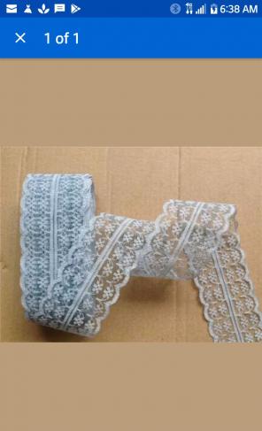 10 yards lace trim