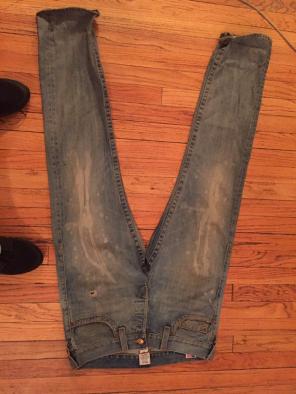 True Religion Acid Washed Jeans