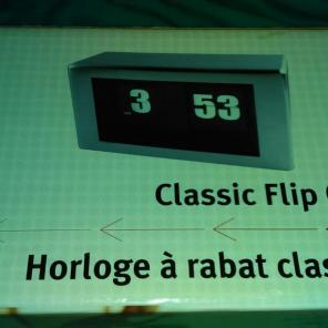 CENTRIOS 6311478 FLIP Clock Stainless