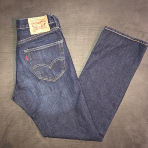 Levi's 505 Blank Red Tab Denim Jeans