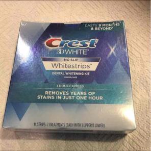 Crest 3D white strips 1 hour express