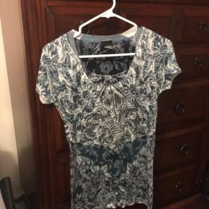 Buckle Daytrip Teal Fitted Tee