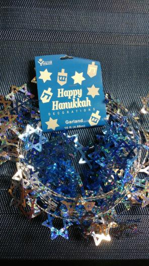 Happy Hanukkah Holiday Garland